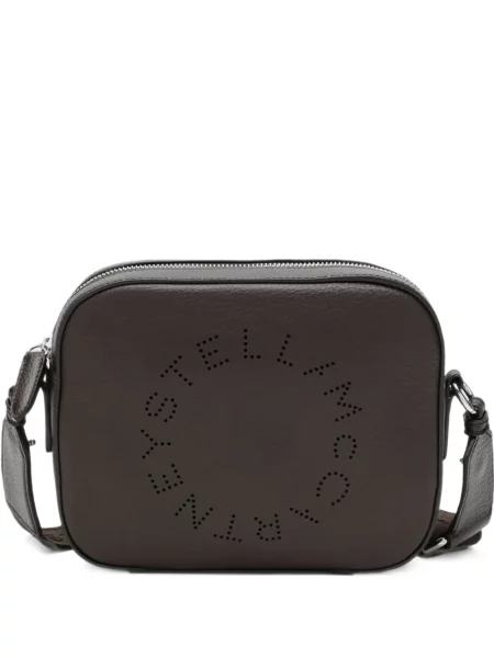 Geanta crossbody Stella Mccartney cu autograf maro