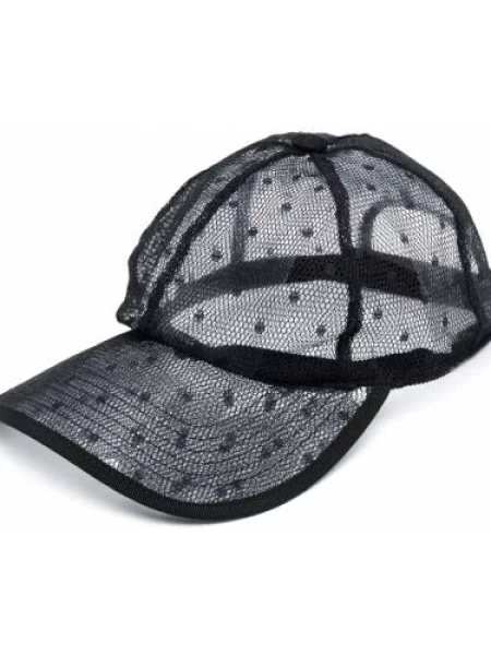 Șapcă Red Valentino plasă negru