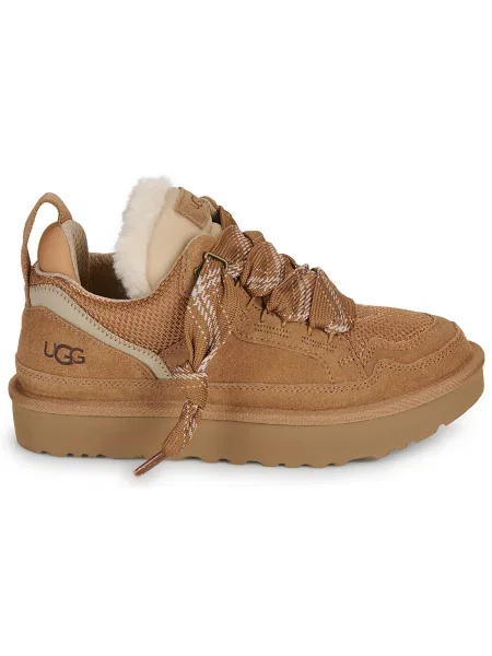 Pantofi Ugg de lână maro