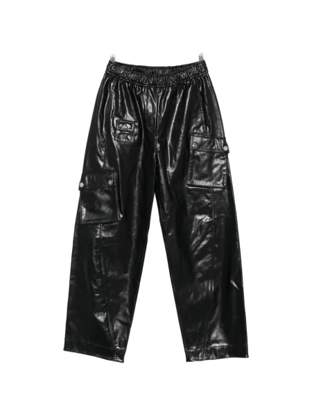 Pantaloni cargo Ganni negru
