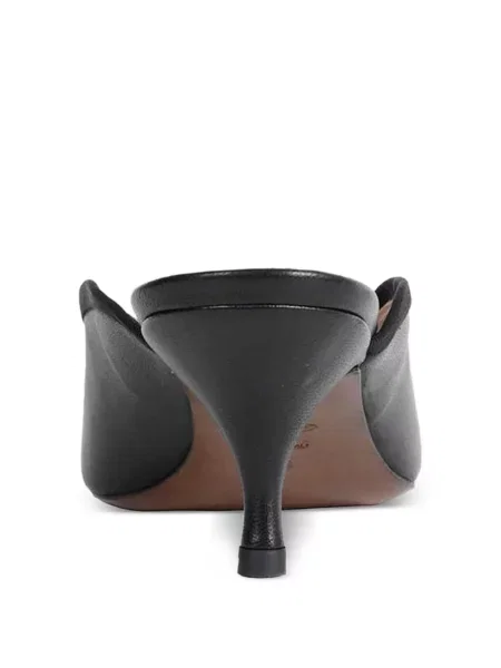 Papuci tip mules Vivienne Westwood cu funde negru