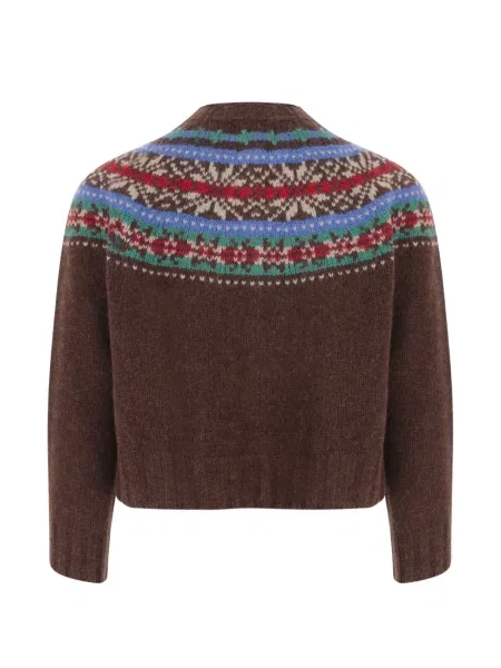 Cardigan Howlin' de lână maro