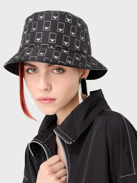 Emporio Armani Панама чорний