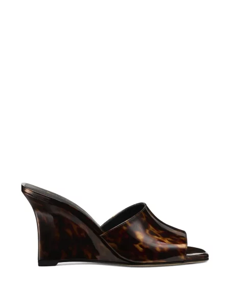 Sandale Stuart Weitzman cu pană maro