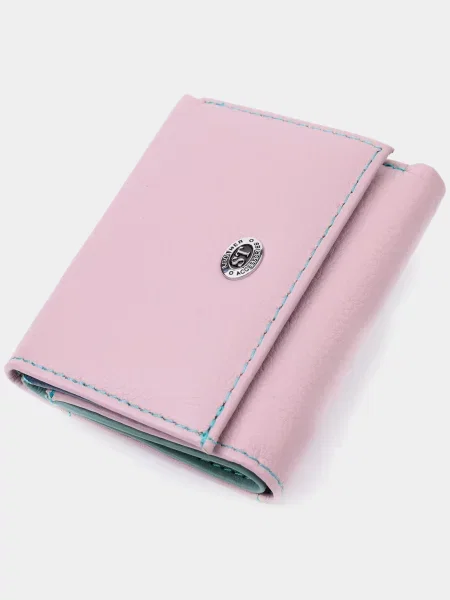 ST Leather Accessories Гаманець Шкіра бежевий