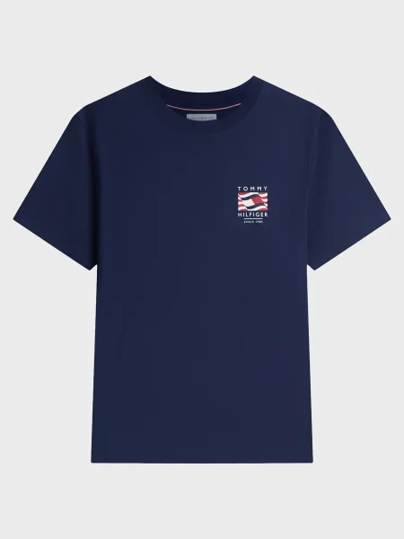 Футболка Tommy Hilfiger синяя