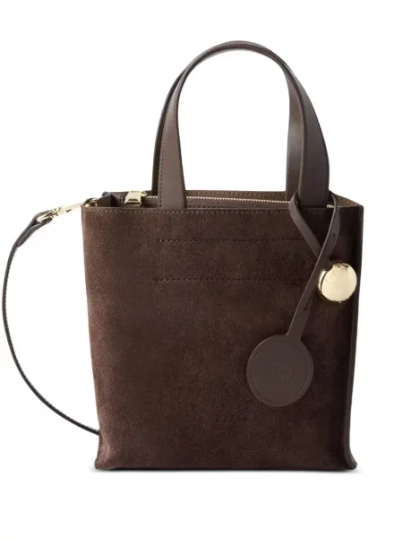 Shopper kabelka Furla hnedá