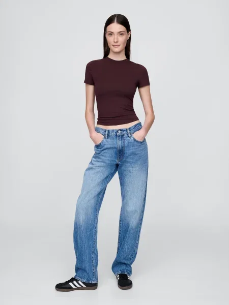 Tricou Gap scurt albastru