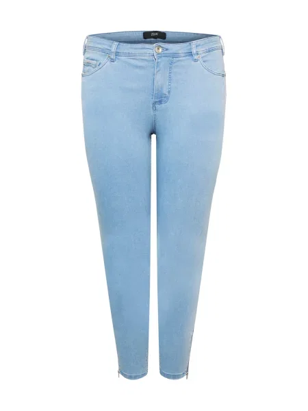 Zizzi Jeans Amy deschis albastru