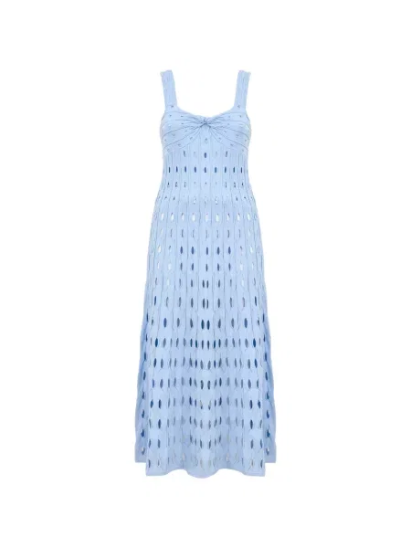 Rochie midi Simkhai tricotate albastru