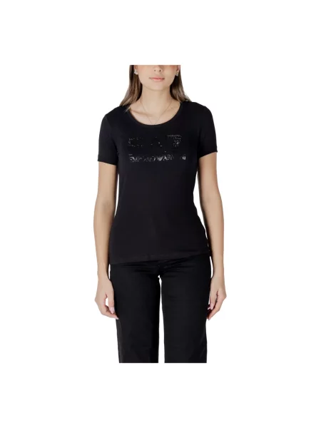 T-shirt Emporio Armani Train Logo Series W Tee Ss Black L czarna