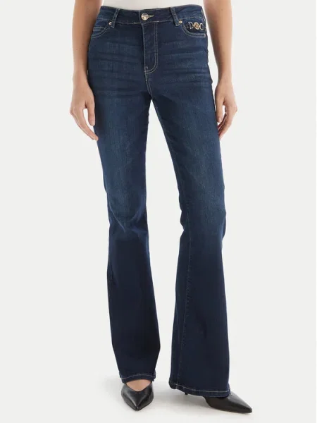 Fracomina Blugi Bleumarin Bootcut Fit