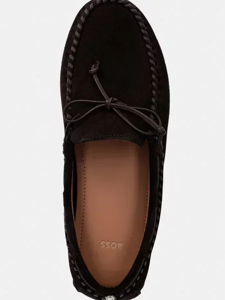 BOSS мокасини замшеві Roxanne