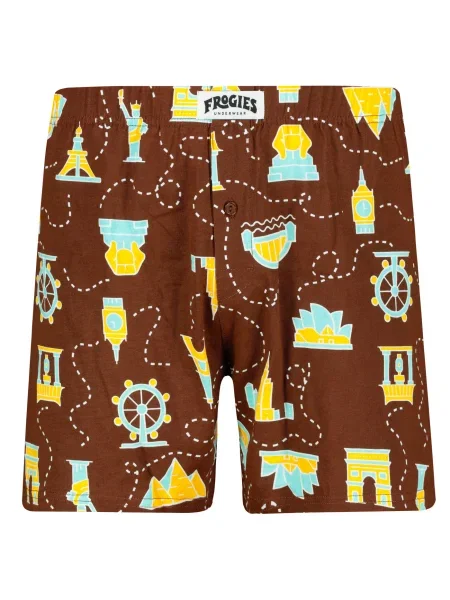 Hlačke Frogies rjava