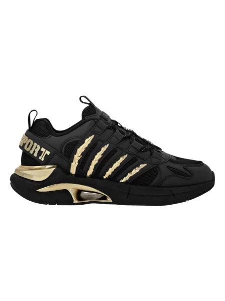 Plein Sport Sneakersy FAES czarny