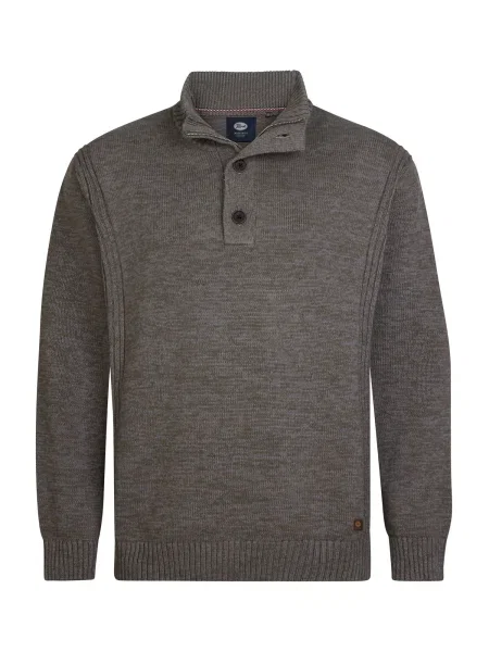 Petrol Industries Svetr tmavě šedá