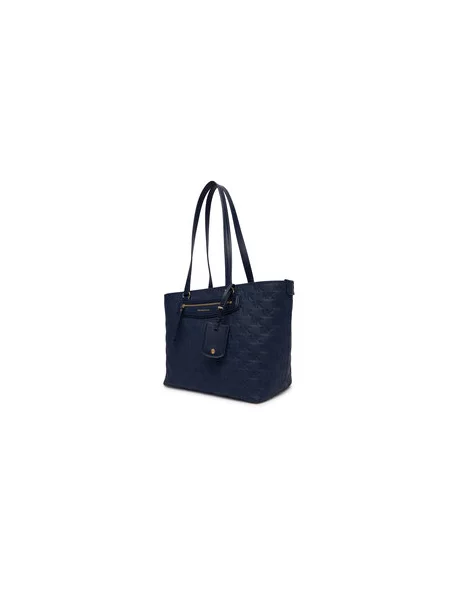 Ročna torba MICHAEL Michael Kors Jet Ser Mornarsko modra