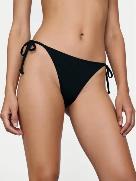 Roxy Bikini partea de jos Solid Essentials negru