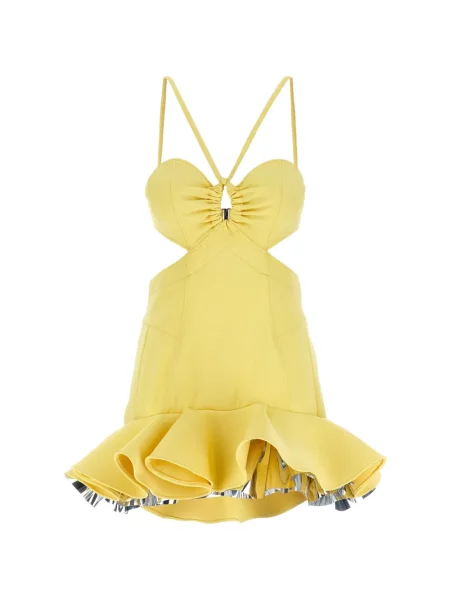 Rochie mini Rabanne galben