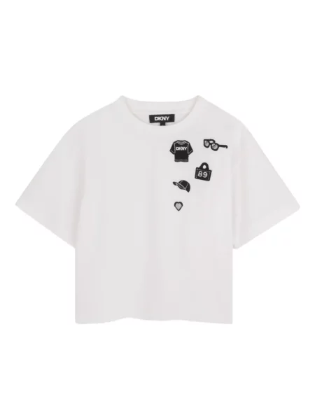 Dětské tričko Dkny bílé