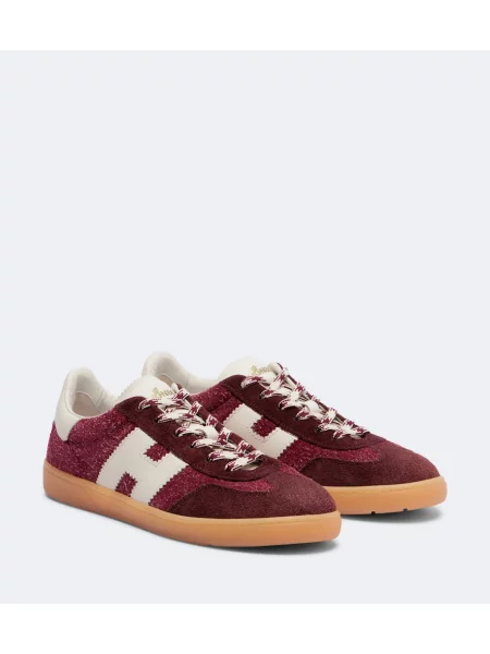 Sneakerși Hogan din piele de căprioară