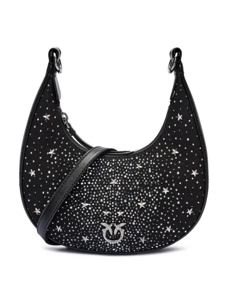 Rucsac Pinko din piele negru