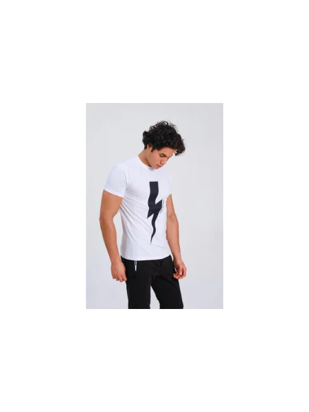 Tricou Neil Barrett alb
