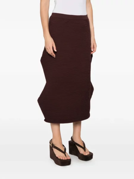 Sijonas Pleats Please Issey Miyake ruda