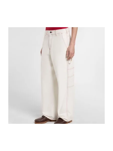 Denim ruha Dickies fehér