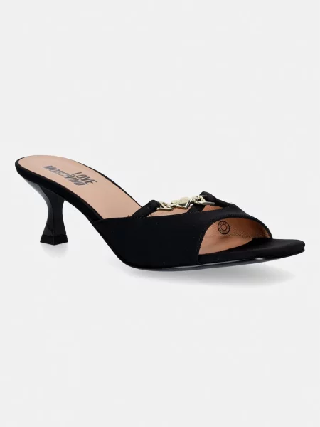 Love Moschino papuci negru
