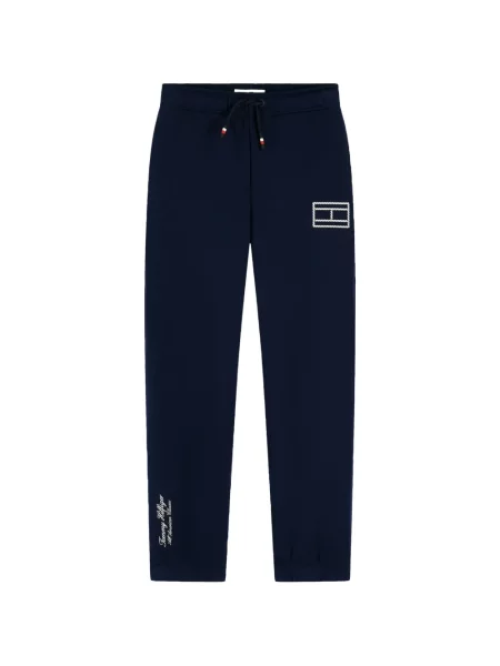 Spodnie dziecięce Tommy Hilfiger niebieskie