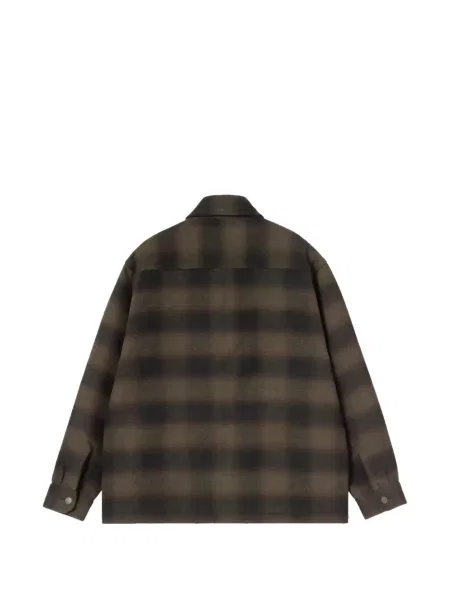 Pledinė marškinėlių tipo striukė Carhartt Wip ruda
