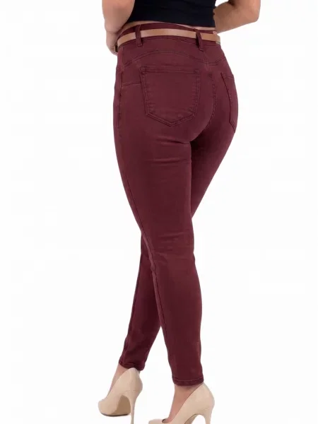 Blugi skinny M.sara cu talie înaltă