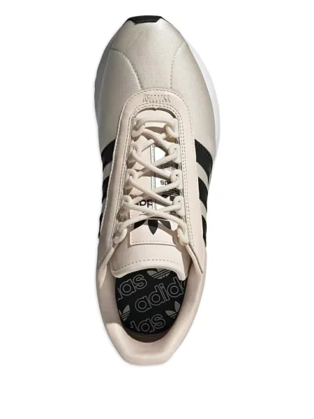 Sneakersy Adidas Forum do biegania zamszowe z dekoltem w serek szare