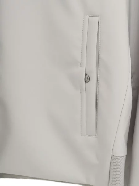Geacă bomber Moncler gri
