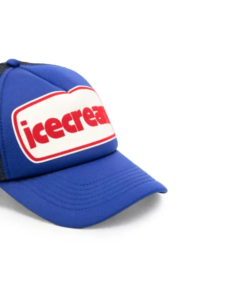 Hálós baseball sapka Icecream autogrammal kék