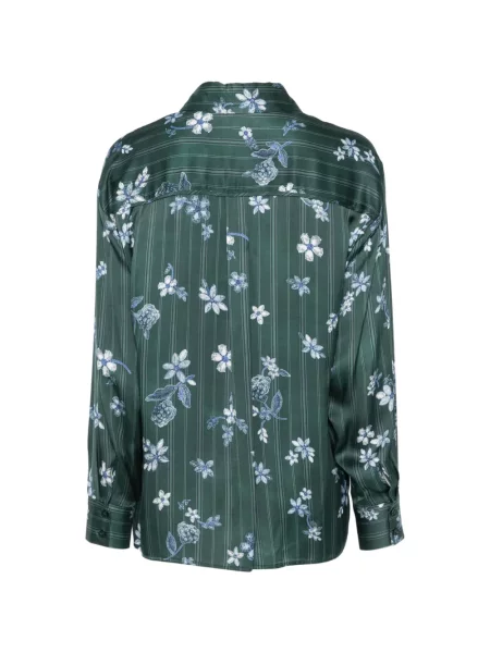 Cămașă Liu Jo cu model floral cu imagine verde