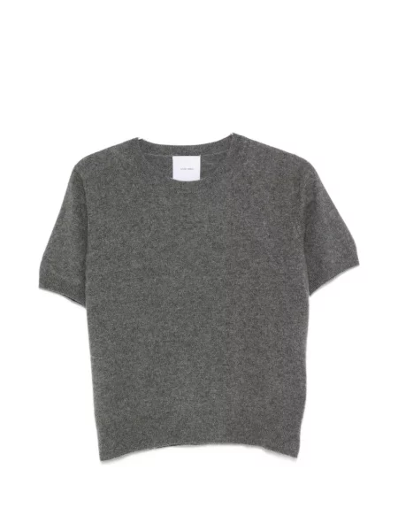 Scurt tricou Ivory Paris gri