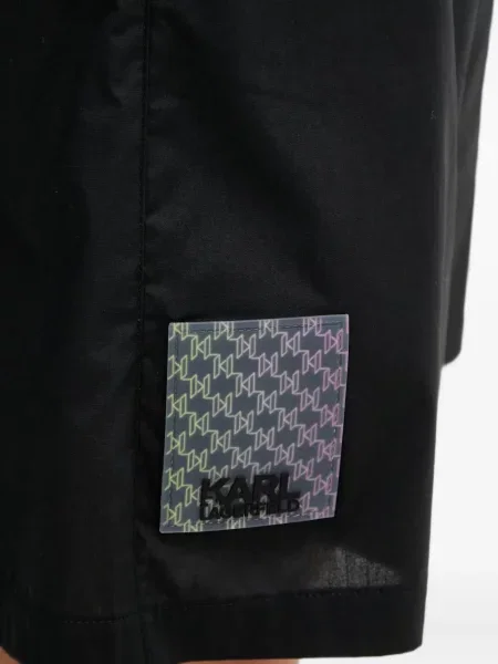 Шорти Karl Lagerfeld черно
