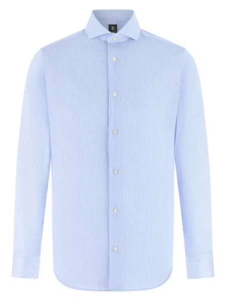 Boggi Milano Srajca svetlo modra bela