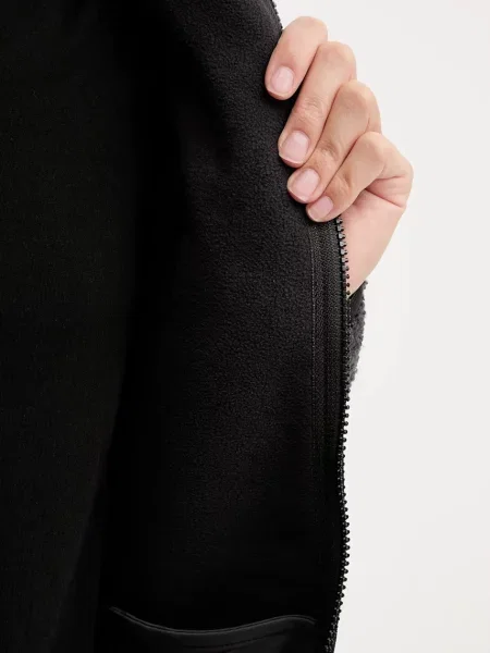 Jack Wolfskin melegítőfelső női HIGH CURL fekete