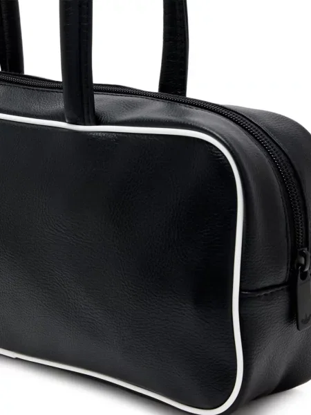 Geanta crossbody Adidas cu autograf alergare cu perforații gri