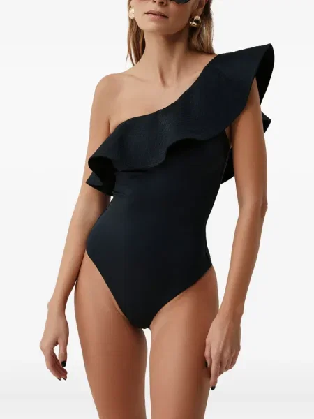 Costum de baie Sofia Erhan cu un umăr gol negru