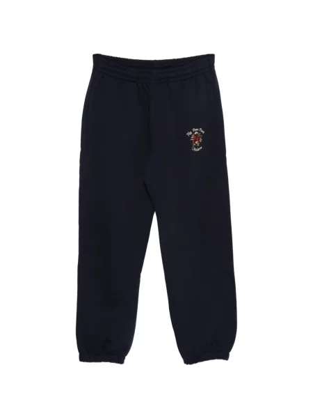 Бягане панталон Drôle De Monsieur на цветя синьо