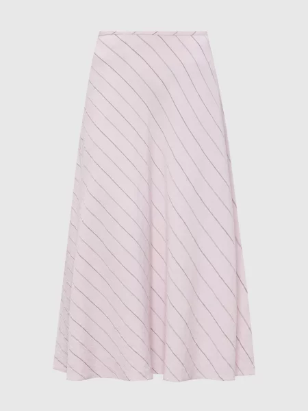 Юбка Proenza Schouler в полоску розовая