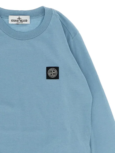 Koszulka dziecięca Stone Island niebieska