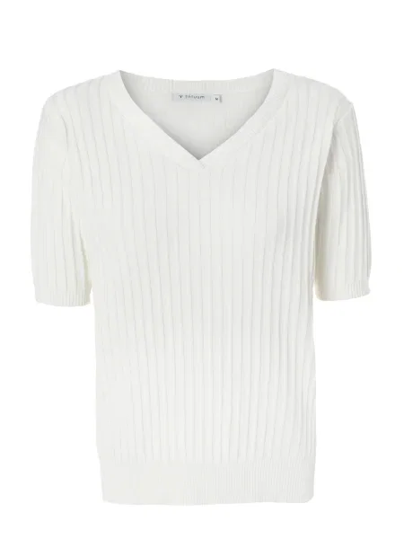 TATUUM Pulover SEWILLA murdar alb