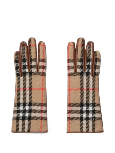 Mănuși Burberry în carouri