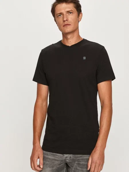 G-Star Raw Тениска черно