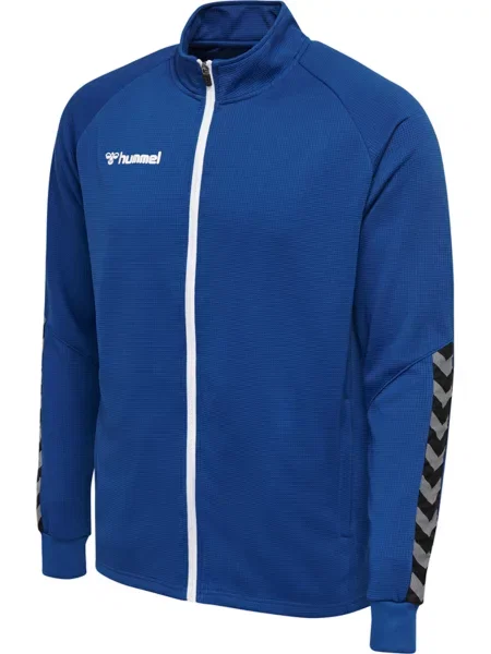 Kurtka Sportowa Hummel HML AUTHENTIC POLY ZIP JACKET granatowa biała